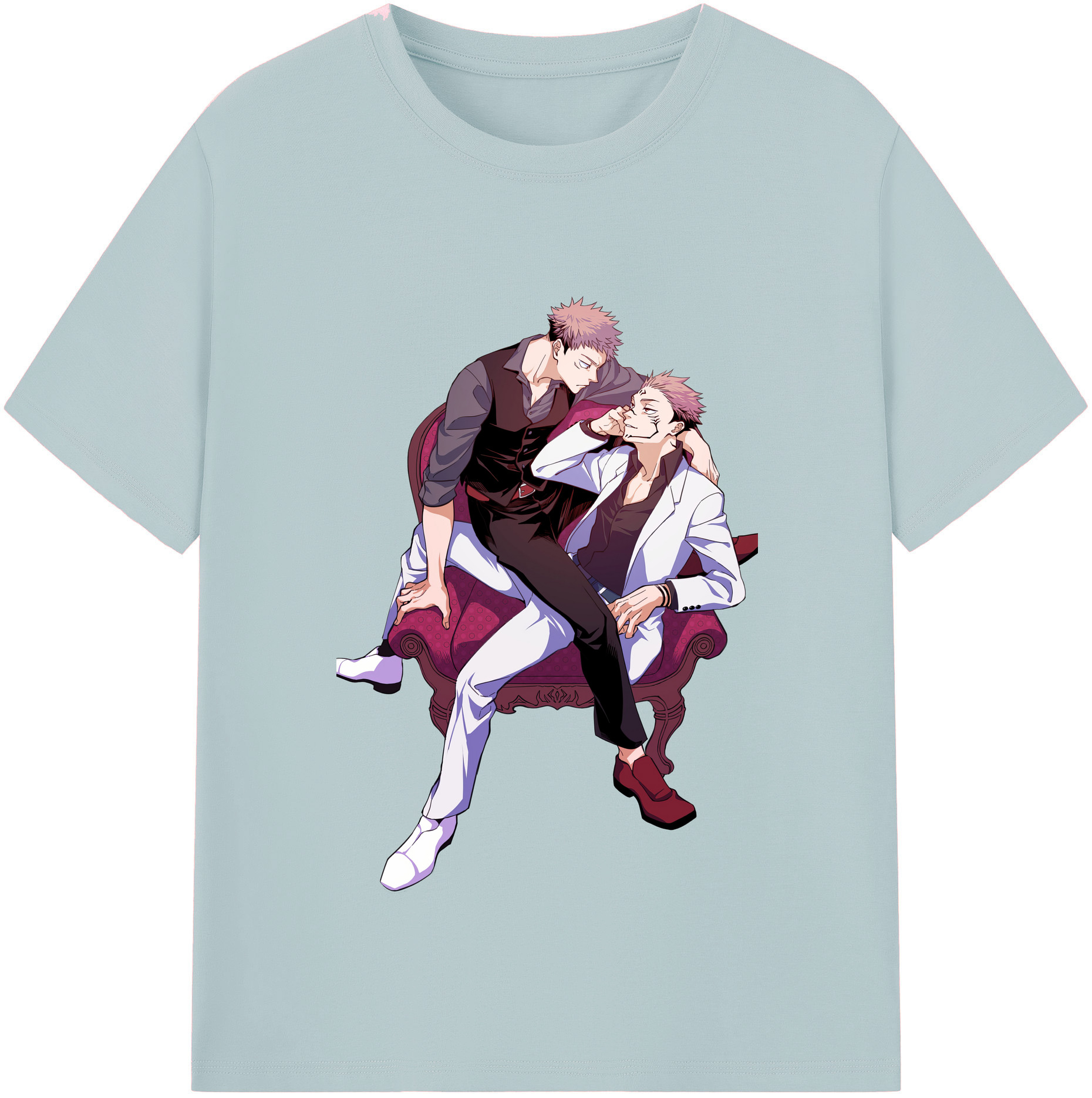 （画像用） 呪術廻戦 Jujutsu Kaisen 綿100％半袖Tシャツ（フロントプリント）